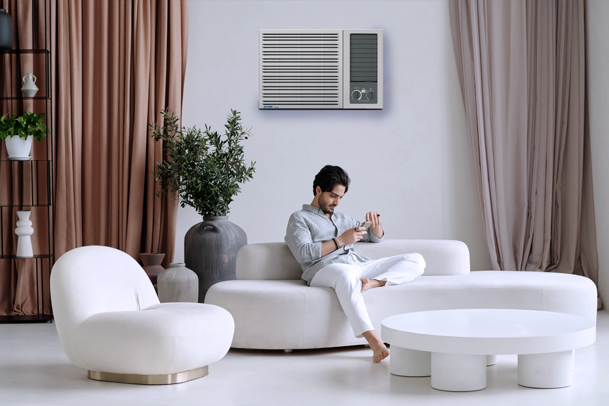 Split AC in Saudi Home